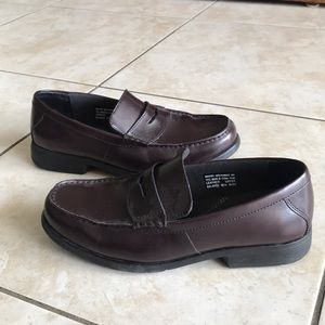 BOSTONIAN LITES BROWN DRESS SHOES SZ 8